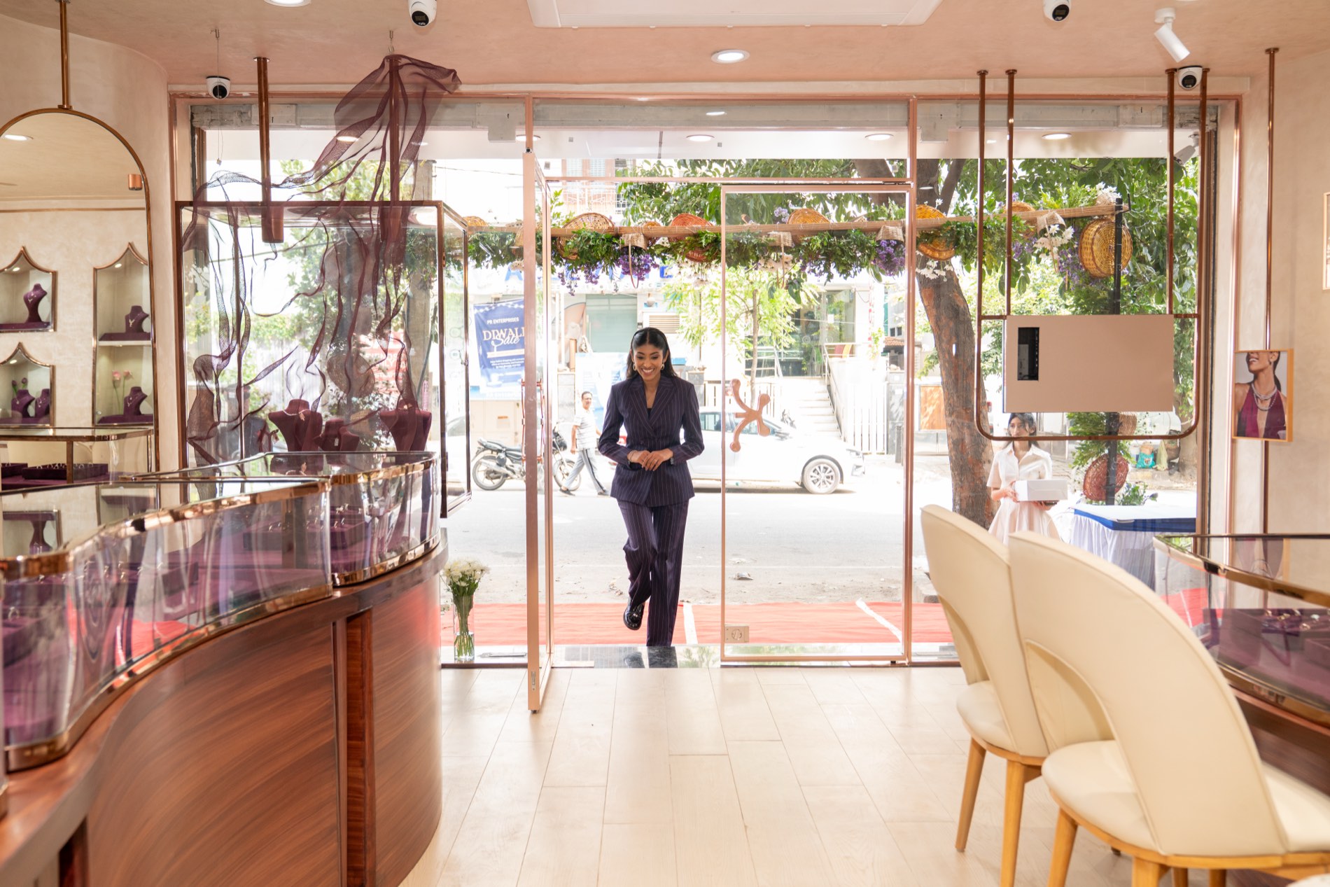 The KAHA store on 33rd Cross Road, Jayanagar, seen from inside